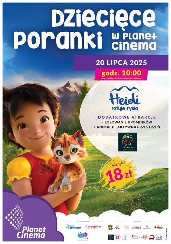 Poranek dziecięcy- Heidi ratuje rysia