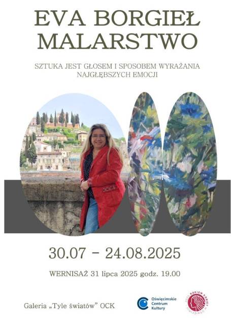 „Malarstwo” – otwarcie wystawy prac Evy Borgieł