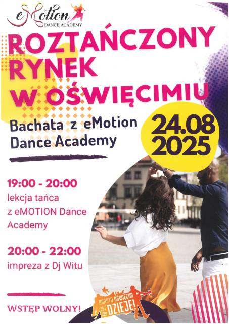 Roztańczony Rynek w Oświęcimiu - Bachata z eMotion Dance Academy 
