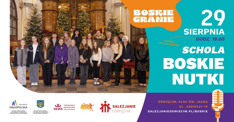 Koncert scholi Boskie Nutki - Boskie Granie 2025