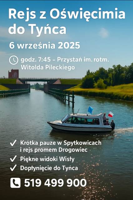 Rejs z Oświęcimia do Tyńca