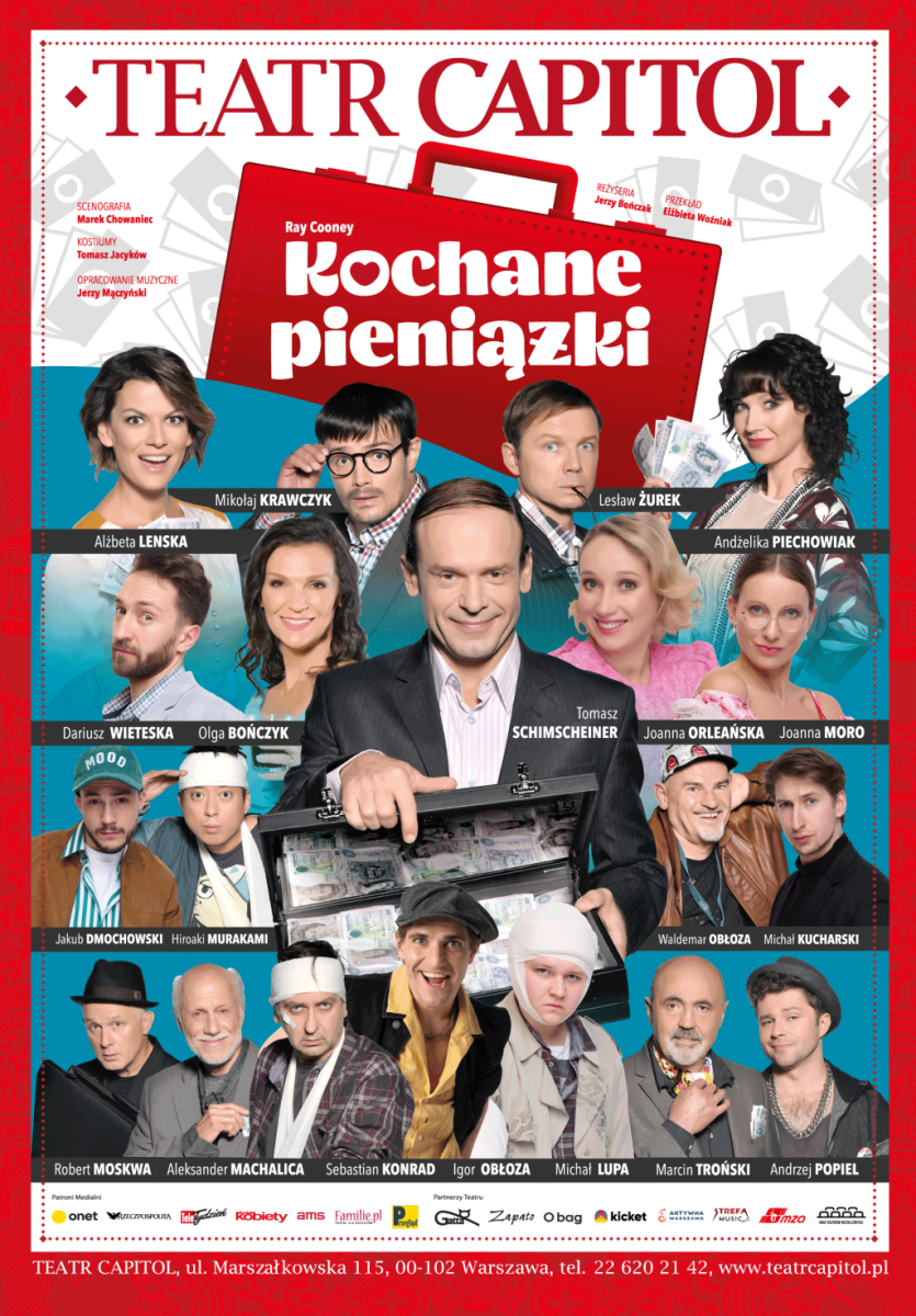„Kochane pieniążki” – spektakl komediowy z Teatru Capitol w Warszawie