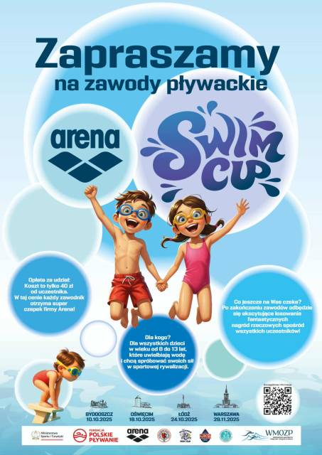 Zawody Pływackie Arena Swim Cup