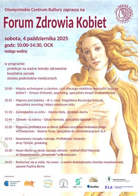 Forum Zdrowia Kobiet – w ramach Roku Kobiet w Oświęcimiu