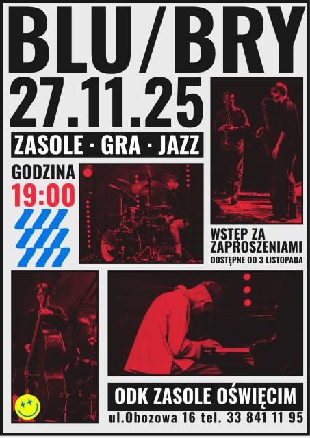 Blu/Bry – koncert z cyklu Zasole Gra Jazz. 