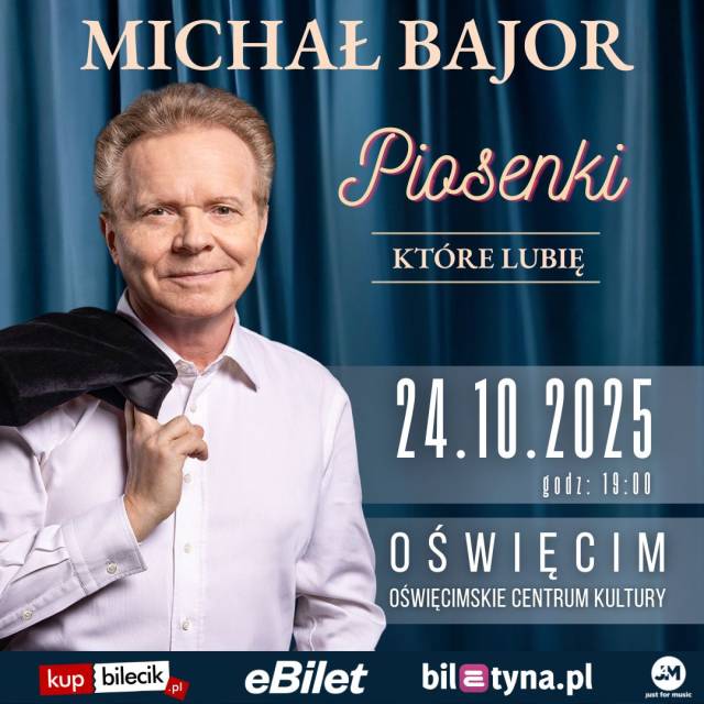Michał Bajor "Piosenki, które lubię" - Nowy Recital!