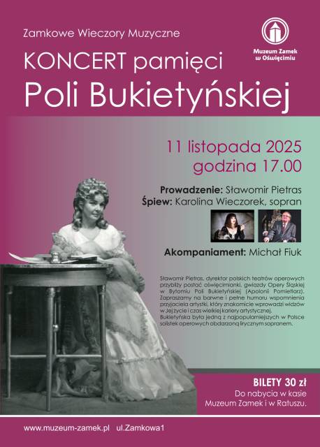 Koncert pamięci Poli Bukietyńskiej