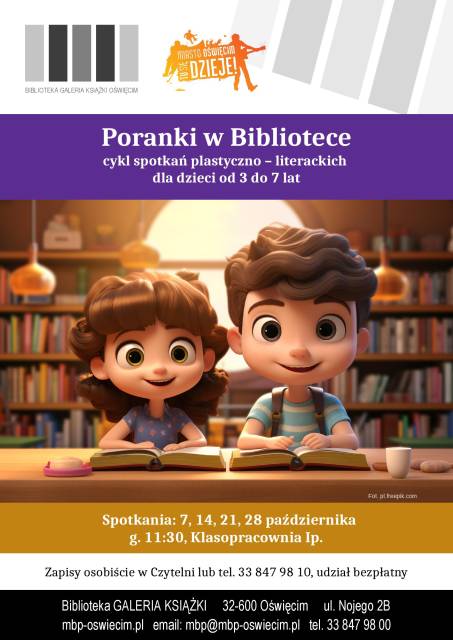 Poranki w Bibliotece