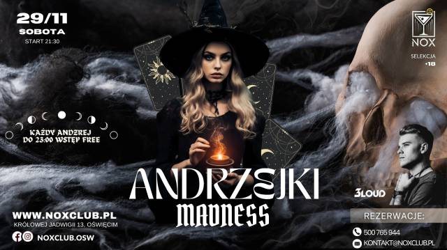 ✨ ANDRZEJKI Madness | 29.11. Sobota ✨