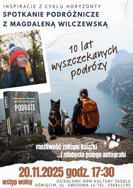 „10 lat wyszczekanych podróży” – spotkanie podróżnicze z Magdaleną Wilczewską