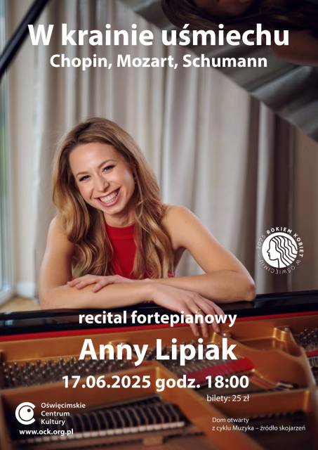 W krainie uśmiechu – recital fortepianowy Anny Lipiak