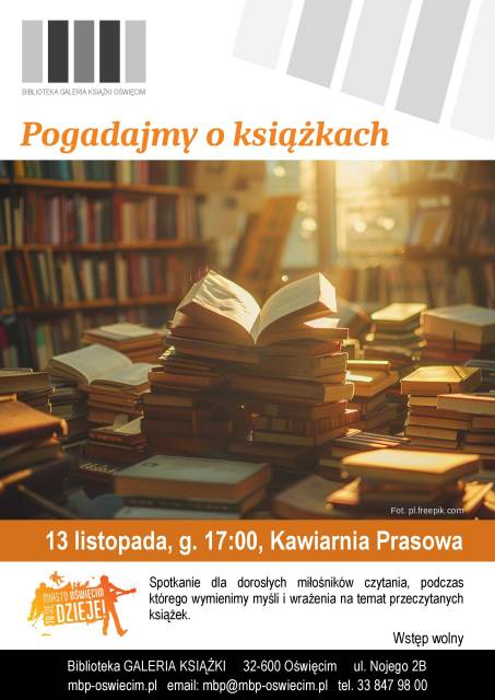 Pogadajmy o książkach