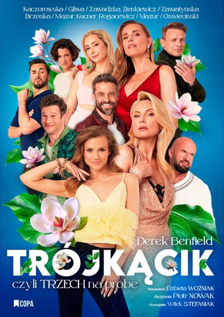 „Trójkącik, czyli trzech na próbę” – spektakl komediowy