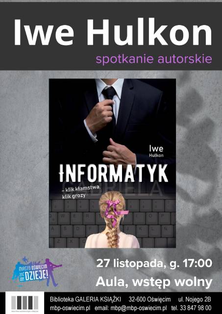 Iwe Hulkon - spotkanie autorskie