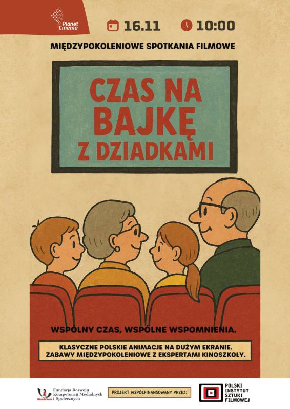 Palcem po mapie. O podróżach- Czas na bajkę z dziadkami!