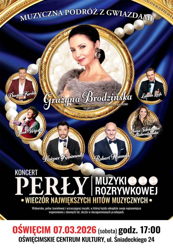 Koncert „Perły muzyki rozrywkowej - Grażyna Brodzińska i jej goście”