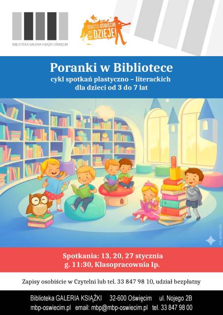 Poranki w Bibliotece