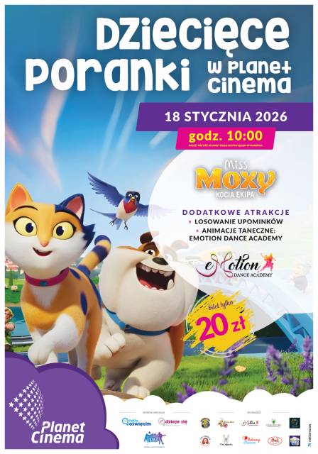 Poranki Dziecięce- Miss Moxy. Kocia ekipa