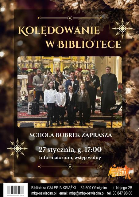 Kolędowanie w Bibliiotece