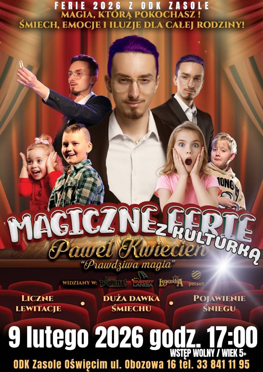 Magia dla całej rodziny w ODK Zasole!