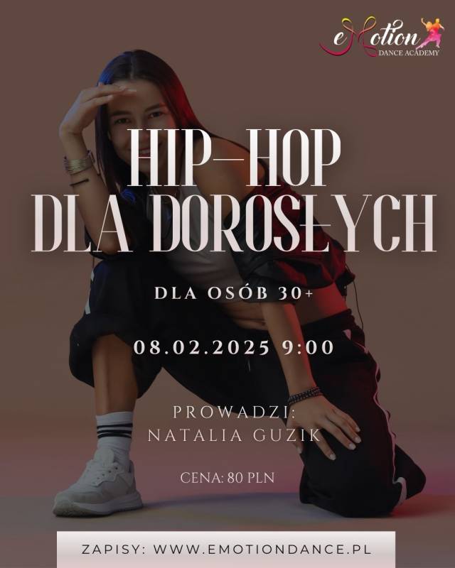 Warsztaty HIP-HOP 30+