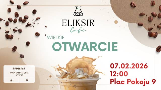 Otwarcie ELIKSIR CAFE