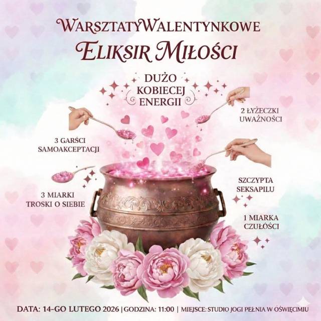 Warsztaty walentynkowe "Eliksir miłości"