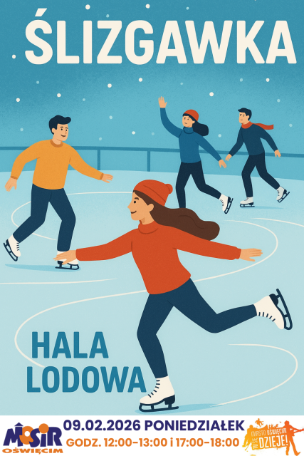Ślizgawka z MOSiR Oświęcim 