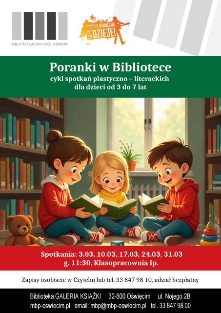 Poranki w Bibliotece