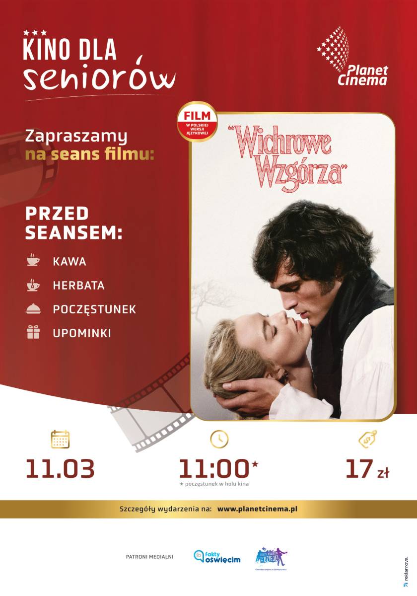 Kino dla seniorów marzec