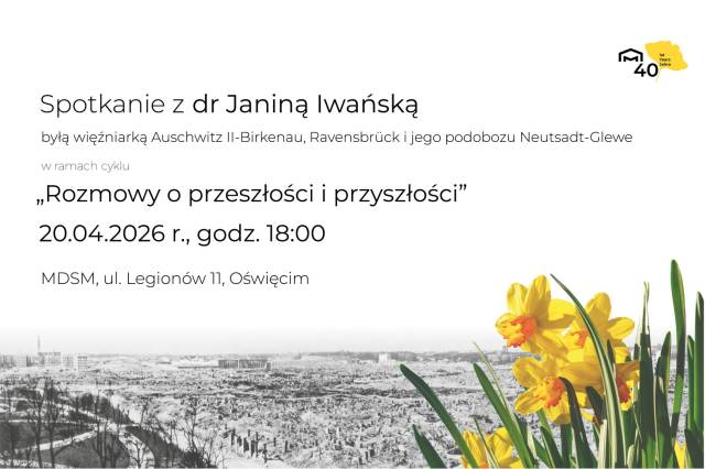 Rozmowy o przeszłości i przyszłości - spotkanie dyskusyjne z dr Janiną Iwańską