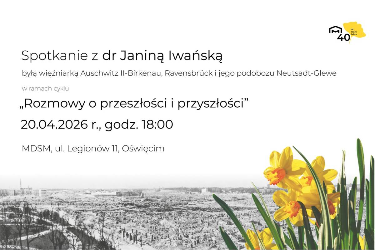 Rozmowy o przeszłości i przyszłości - spotkanie dyskusyjne z dr Janiną Iwańską