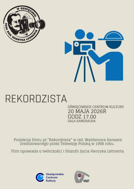 „Rekordzista” – projekcja filmu w ramach Roku Henryka Lehnerta