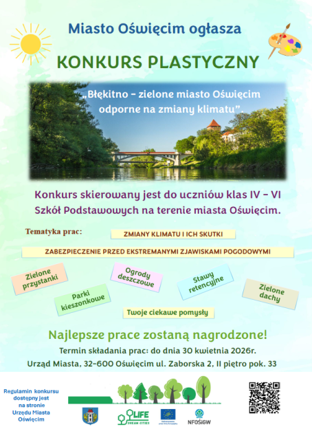 Konkurs plastyczny dla uczniów oświęcimskich szkół