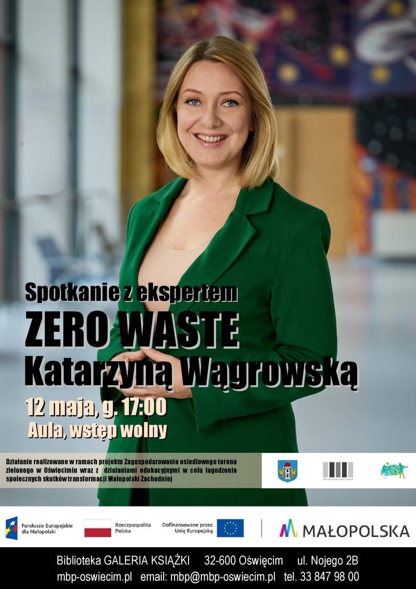 Spotkanie z ekspertem zero waste Katarzyną Wągrowską