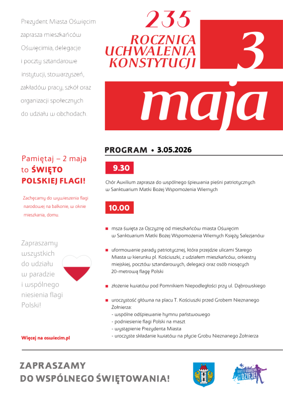 ŚWIĘTO KONSTYTUCJI 3 MAJA