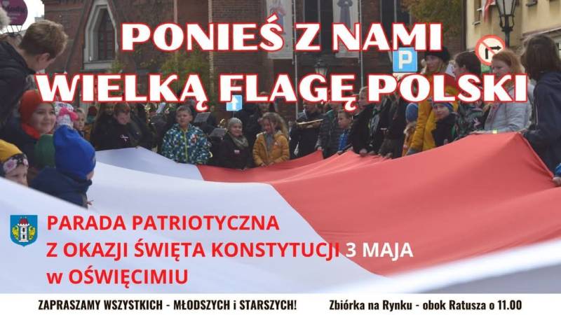 Ponieś z nami flagę POLSKI 