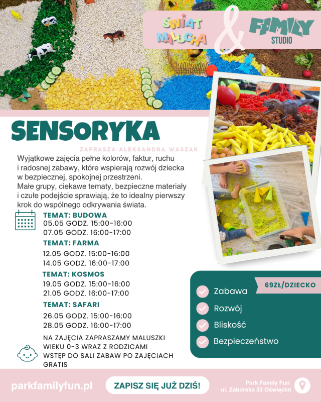 Sensoryka dla maluszków 