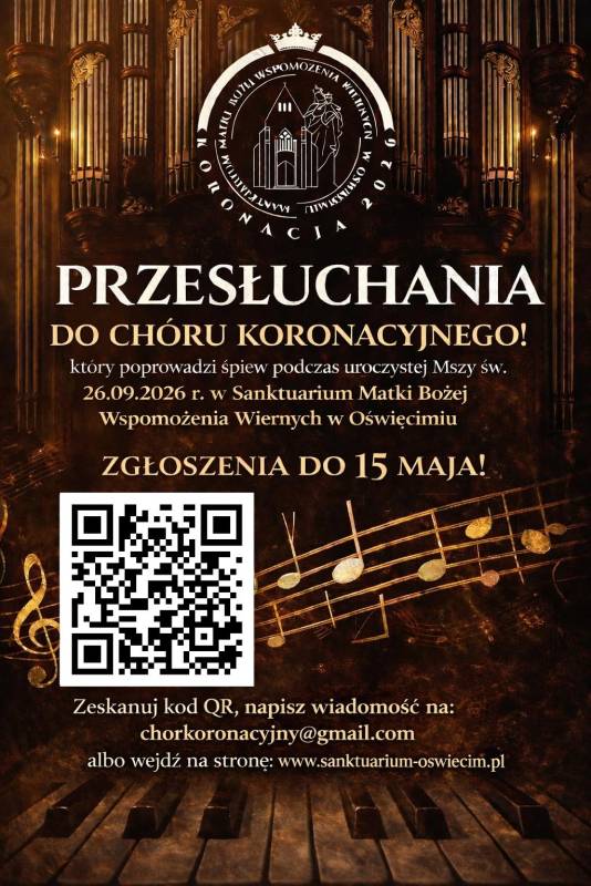 Rekrutacja do Chóru Koronacyjnego