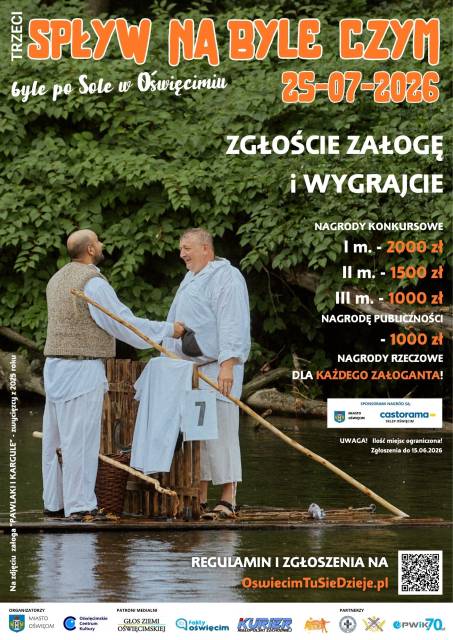 Zgłoszenia załóg do 3.Spływu na Byle czym
