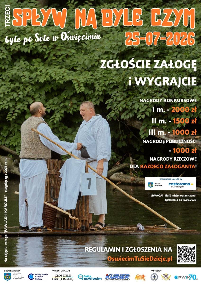 Zgłoszenia załóg do 3.Spływu na Byle czym