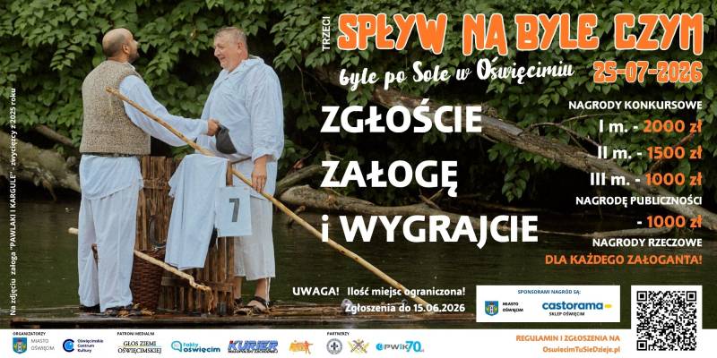 Ruszyły zapisy na 3.Spływ na Byle Czym