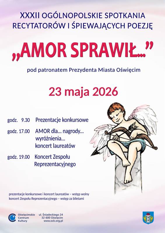 XXXII Ogólnopolskie Spotkania Recytatorów i Śpiewających Poezję „Amor sprawił…”