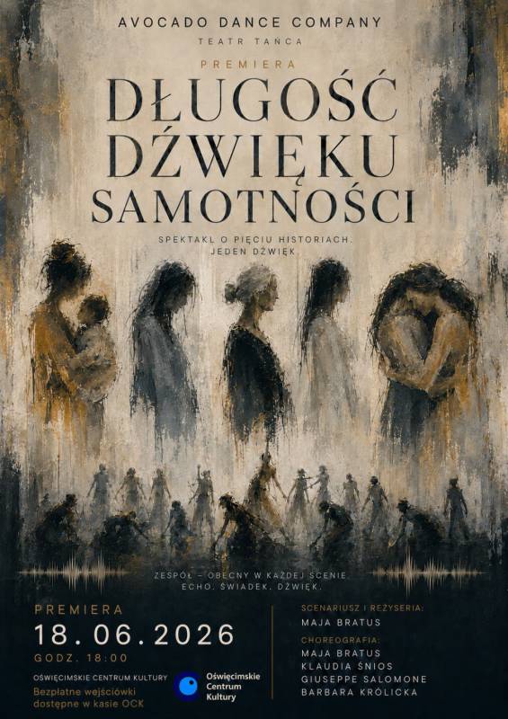 „Długość dźwięku samotności” – spektakl teatru tańca Avocade Dance Academy