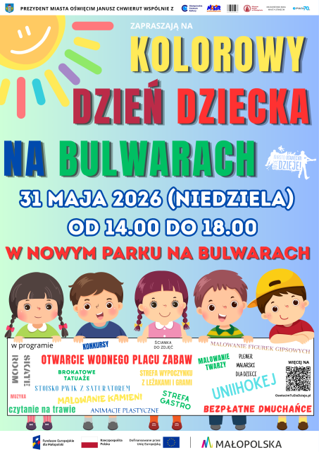 KOLOROWY DZIEŃ DZIECKA NA BULWARACH