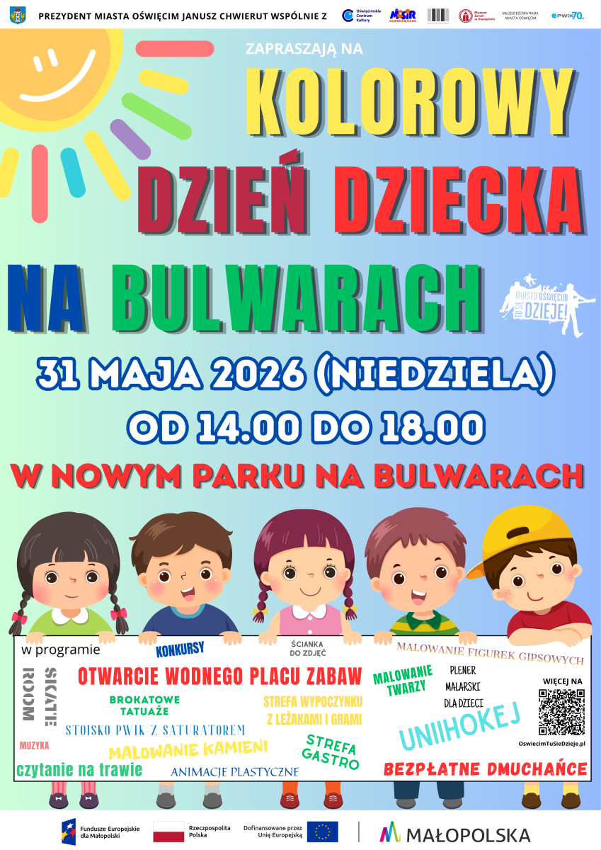 KOLOROWY DZIEŃ DZIECKA NA BULWARACH