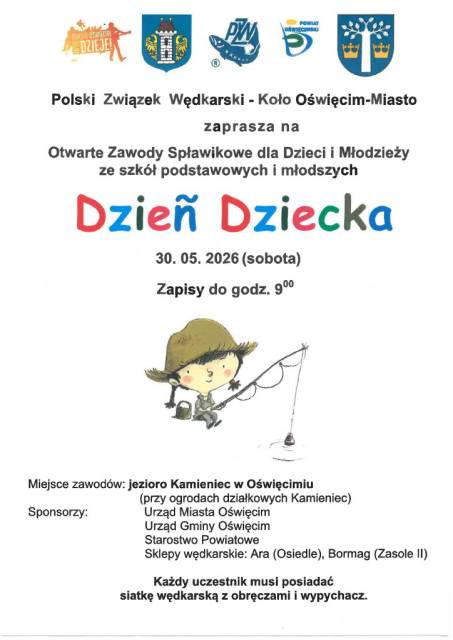 Zawody Wędkarskie "Dzień Dziecka"