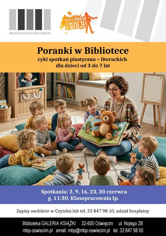 Poranki w Bibliotece