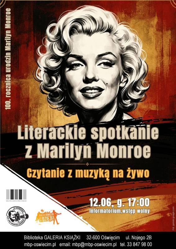 Literackie spotkanie z Marilyn Monroe