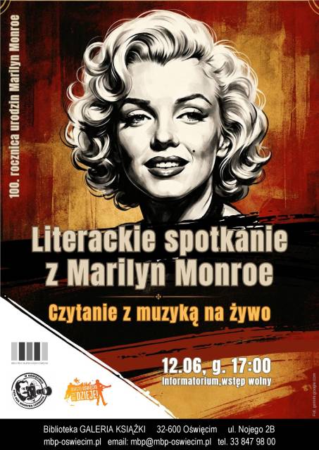 Literackie spotkanie z Marilyn Monroe